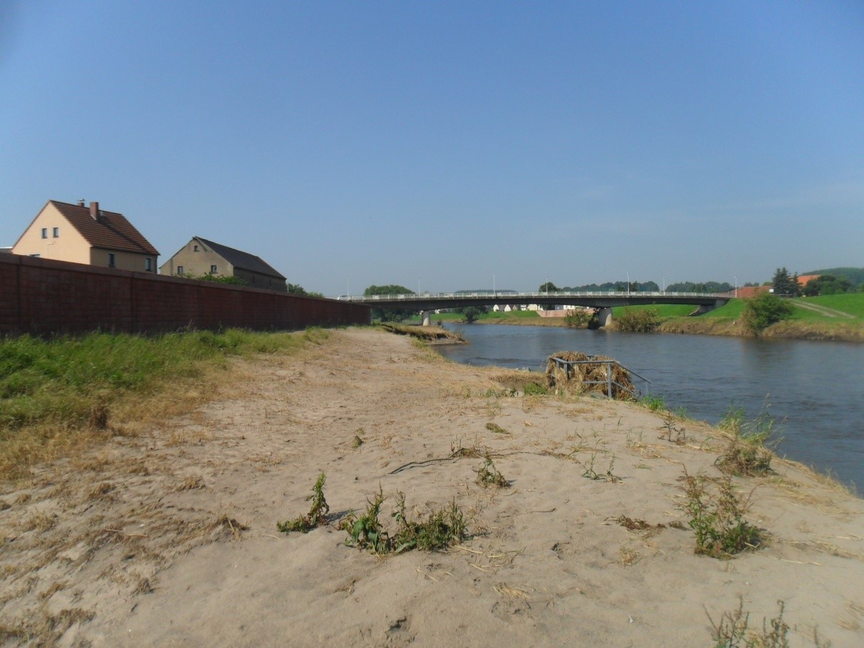 Uferabbruch Zwickauer Mulde